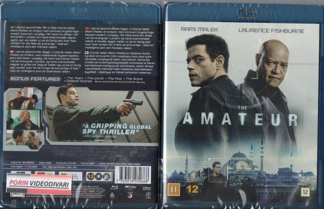 Amateur	(25 220)	UUSI	-FI-	BLU-RAY			rami malek	2025