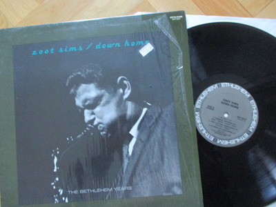 Zoot Sims: Down Home. Betlehem BCP 6027.