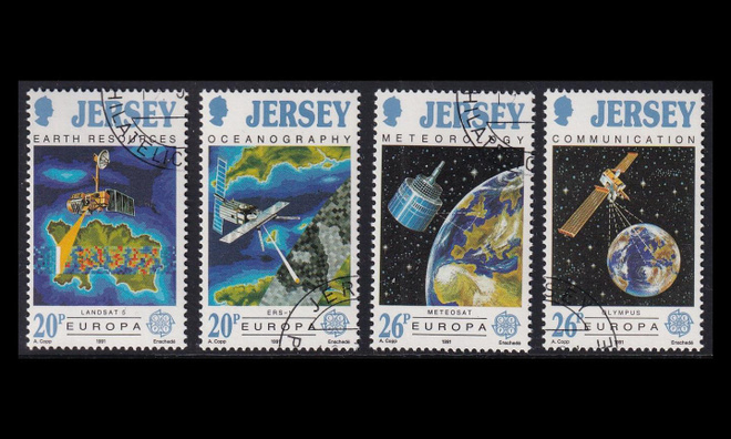 Jersey 539-42 o Europa avaruus (1991)