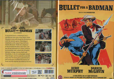 Bullet For A Badman (81 994) UUSI -FI- DVD audie murphy 19