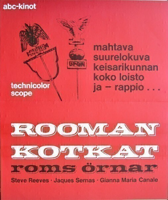 Elokuvajuliste: Rooman kotkat