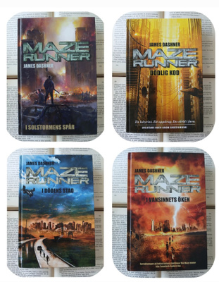 James Dashner - Maze runner 2-5 (inbunden)