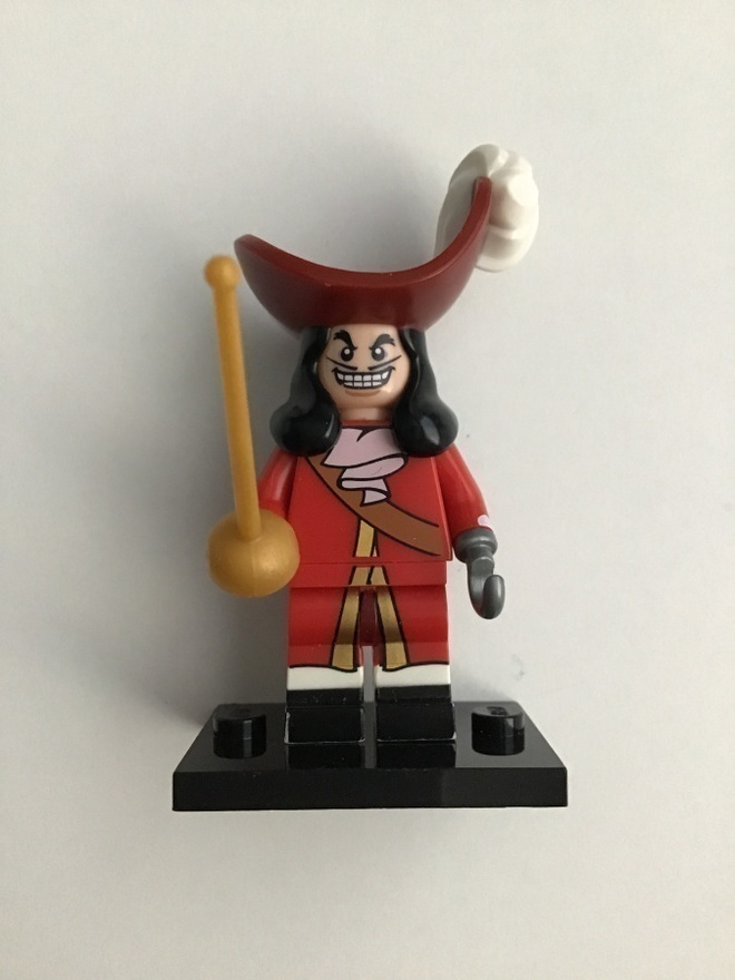 Lego minifiguuri, Captain Hook, Disney, Series 1