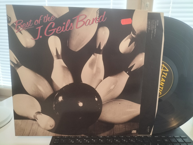 J. GEILS BAND, Best of, LP GER -?? UPEA KUNTO !!