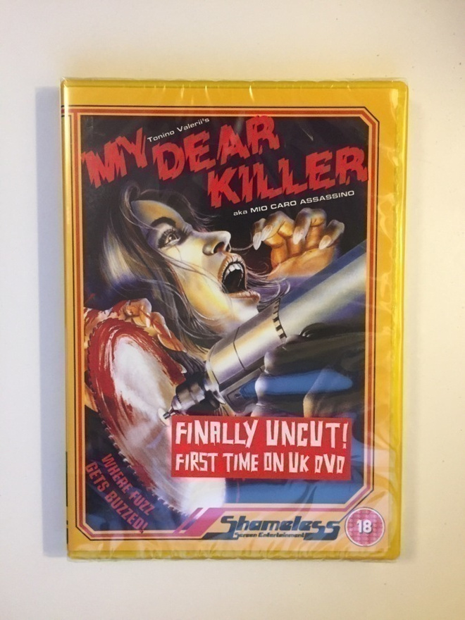 My Dear Killer (DVD) Shameless (UNCUT!) 1972 (UUSI MUOVEISSA