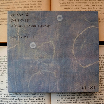 Konitz, Cheek, Furic Leibovici – Jugendstil II (CD)