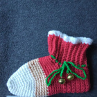 Alina´s Handmade virkatut tossut Jouluiset - pikkukuva 2