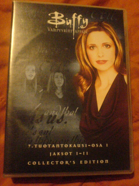 Buffy vampyyrintappaja , kausi 7 osa 1 , 3 DVD