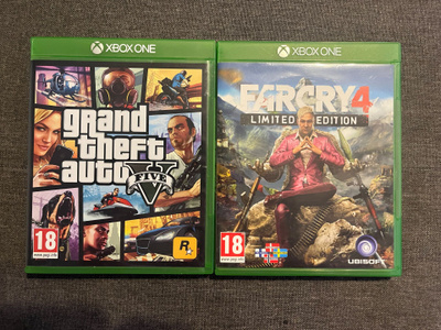 Grand Theft Auto V & FarCry 4 XboxOne