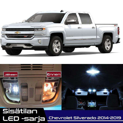 Chevrolet Silverado (MK3) Sisätilan LED-sarja 12
