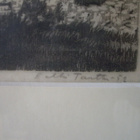 Erkki Tanttu PORTA SAN PIETRO ASSISI -Grafiikka v. 1952 - pikkukuva 4