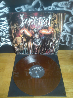 Incantation - Mortal Throne Of Nazarene LP