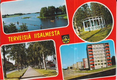 Iisalmi, vaakuna. sommitelmakortti    , e111