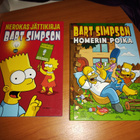 Simpsons kirjat 3 kpl + sarjakuvalehdet 2 kpl - pikkukuva 1