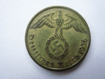 Natsi-Saksa 10 pf 1936 A