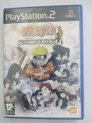Naruto - Ultimate Ninja PS2 (naarmuton levy!)