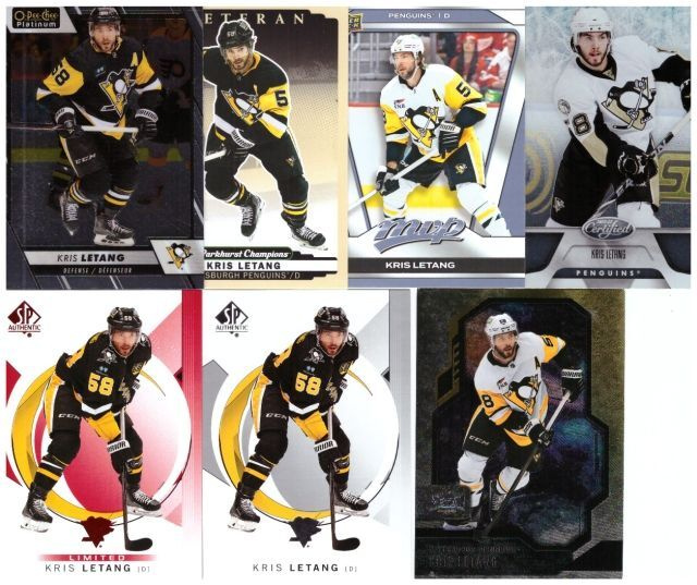 7 x KRIS LETANG Pittsburgh Penguins