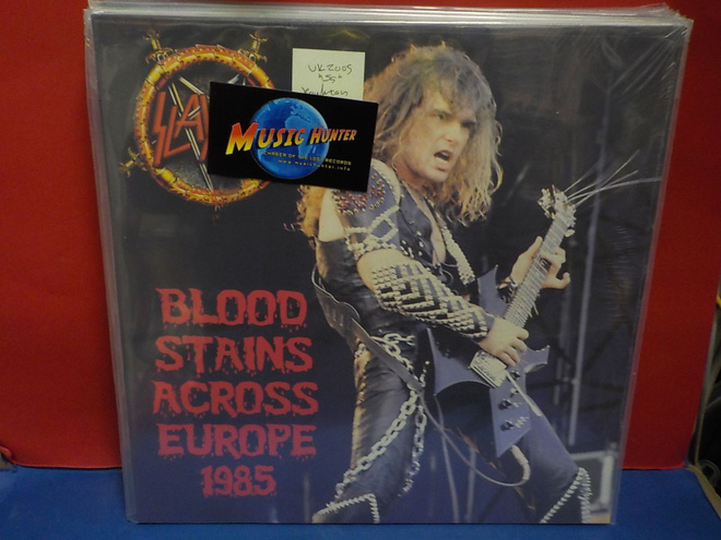 Slayer - Blood Stains Across Europe 1985 UUSI "SS" LP