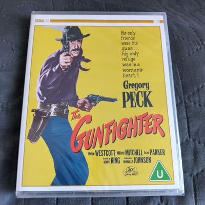 The Gunfighter - ase kädessä Blu-Ray + DVD **muoveissa**