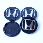 Honda vannekeskiöt – Kromi-musta – 69mm (4kpl sa - pikkukuva 3