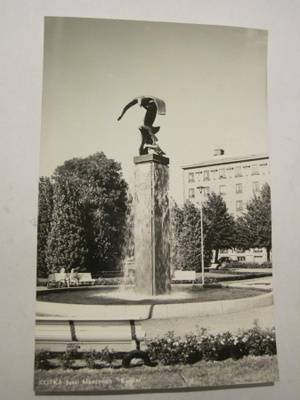 VANHA Postikortti Kotka 1950-l Alkup.Mallikappale