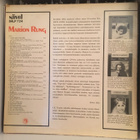 (LP) Marion Rung - Marion Rung [60-luvun tuotantoa] - pikkukuva 3