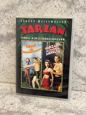 Tarzan ja leijonanmetsästäjät / Tarzan ja nainen mereltä DVD