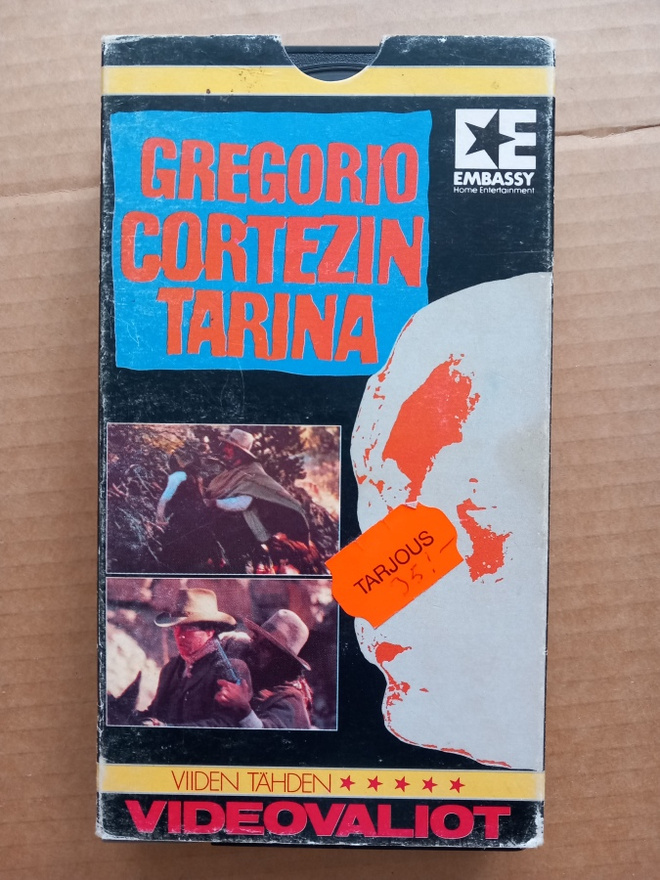 Gregorio Cortezin tarina [VHS]