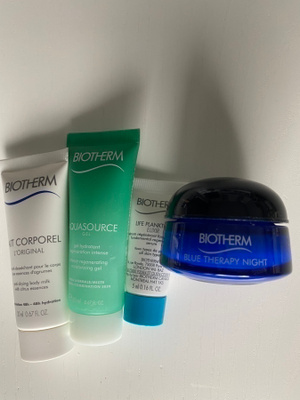 BIOTHERM PIKKUTUOTTEITA 4 kpl