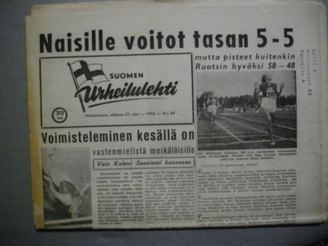 Suomen Urheilulehti Nro 69/1953 (12.3)