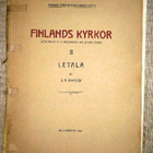 A. W. Rancken : Finlands kyrkor II Letala 1930 1.p. - pikkukuva 2