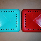 Vintage Sarvis kuivausteline 3 eriväristä - pikkukuva 3