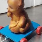 SULOINEN VINTAGE NALLE - VETOLELU - pikkukuva 4