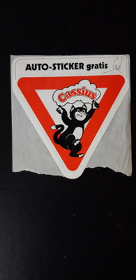Auto sticker gratis tarra, Cassius