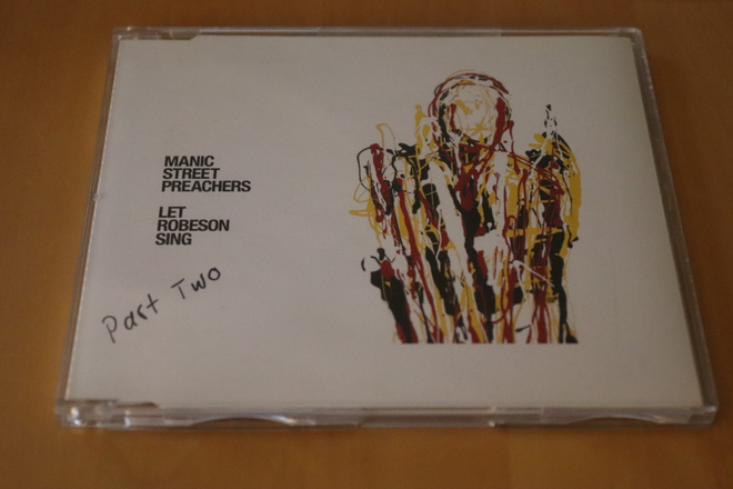 CD Manic Street Preachers : Let Robeson Sing Single CD2