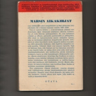 Bradbury, Ray: Marsin aikakirjat, Otava 1953, nid, 1.p., K3 - pikkukuva 2