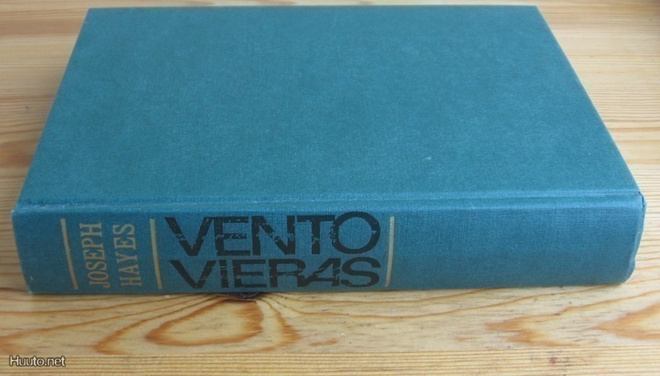 Joseph Hayes: Ventovieras, Gummerus 1965. 409 s. Sid.