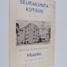 Seurakunta kutsuu : Pansion seurakuntatyön muistio syys- ... - pikkukuva 1