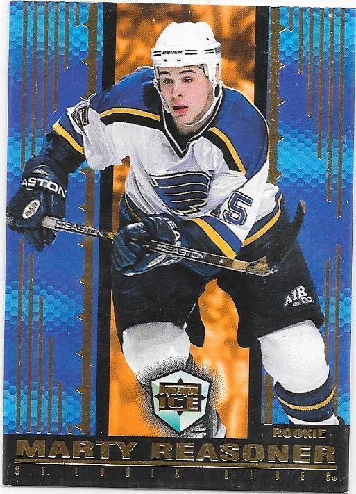 1998-99 Pacific Dynagon Ice #162 Marty Reasoner St Louis