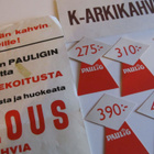 KAHVI.....vanhaa mainosrekvisiittaa, paketteja, hintalappuja - pikkukuva 3