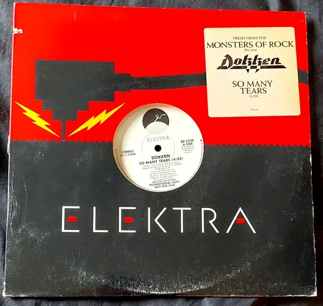 Dokken : 12" Promo So Many Tears (1987)