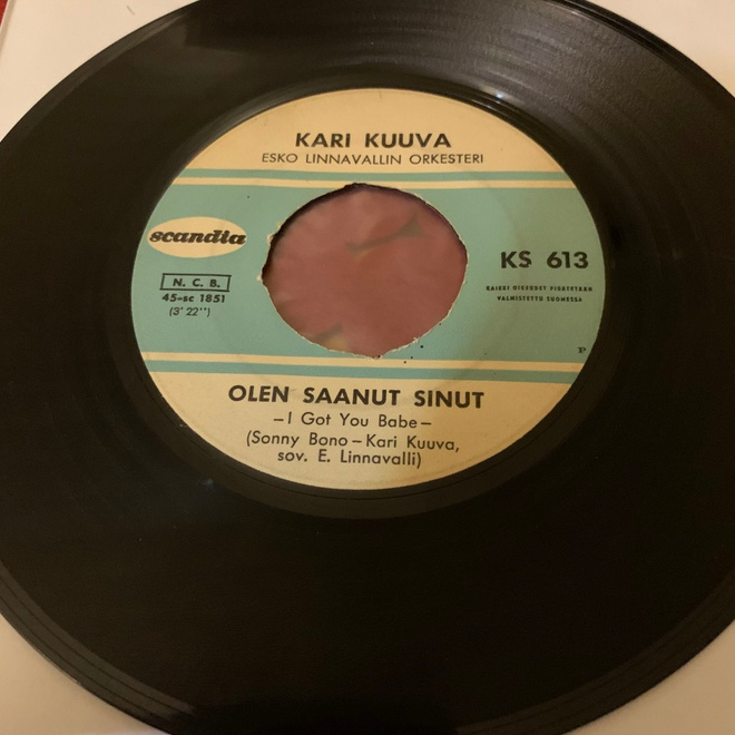 KARI KUUVA: Olen saanut sinut * Kun laulelen * FIN 1965