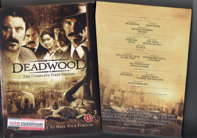 Deadwood-Season 1 (11 449) k -FI- DVD digiback, (4) 2004 10