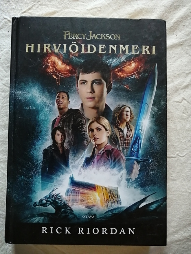 Riordan, Rick: Percy Jackson 2: Hirviöiden meri (kovak)