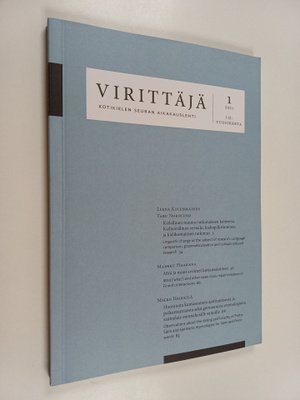 Virittäjä 1/2011