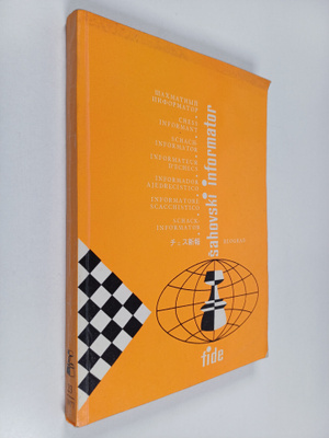 Chess informant 23 : Sahovski informator ; Schachinformat...