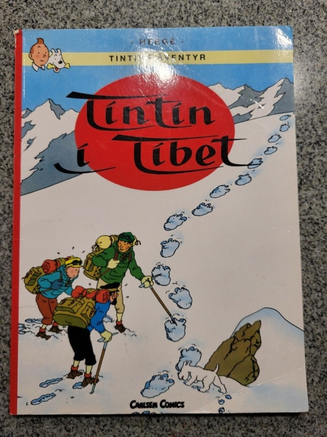 Herge : Tintin i Tibet