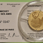 Disney Mikki Hiiri 1/4 oz 999 kultaraha. Harvinainen. - pikkukuva 3