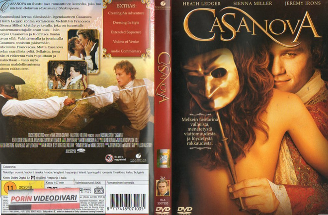 Casanova	(34 820)	k	-FI-	DVD	suomik.		heath ledger	2005