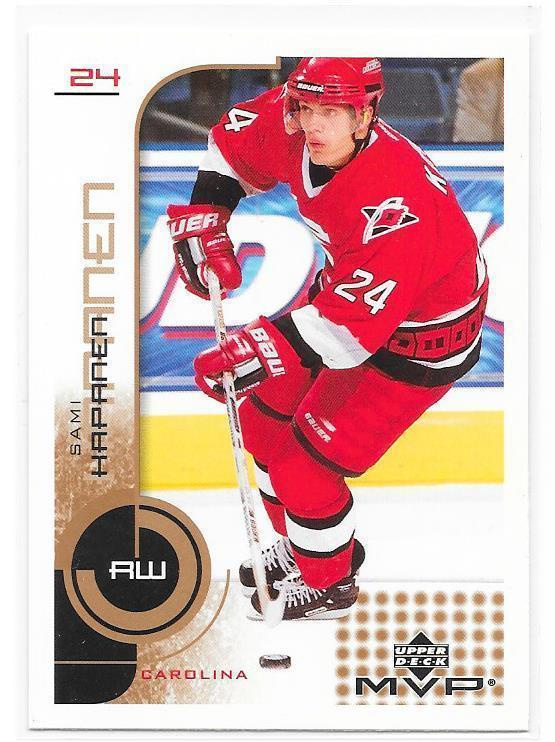 2002-03 Upper Deck MVP #31 Sami Kapanen Carolina Hurricanes